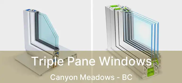 Triple Pane Windows Canyon Meadows - BC