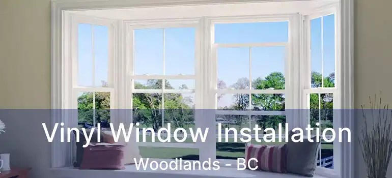 Vinyl Window Installation Woodlands - BC