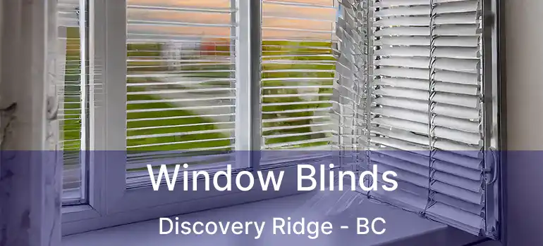Window Blinds Discovery Ridge - BC