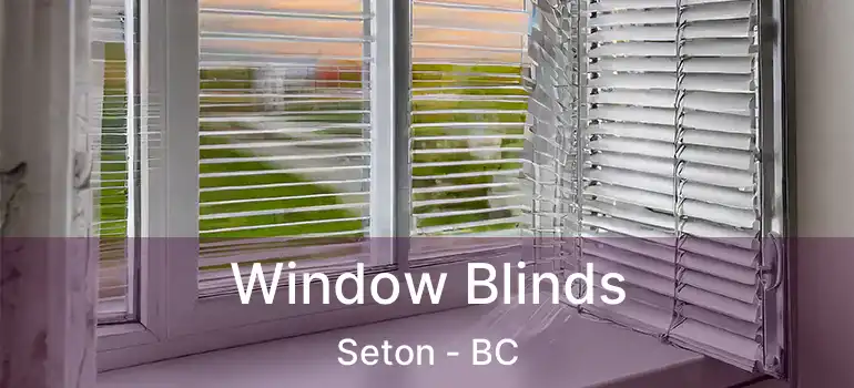 Window Blinds Seton - BC