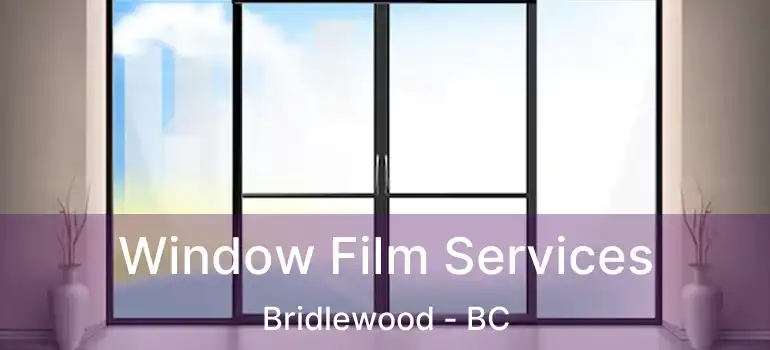 Window Film Services Bridlewood - BC