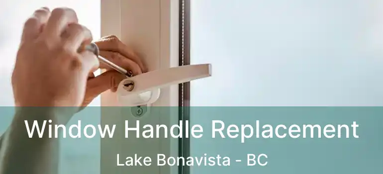 Window Handle Replacement Lake Bonavista - BC