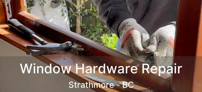 Window Hardware Repair Strathmore - BC