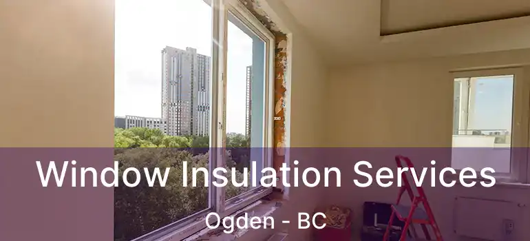 Window Insulation Services Ogden - BC