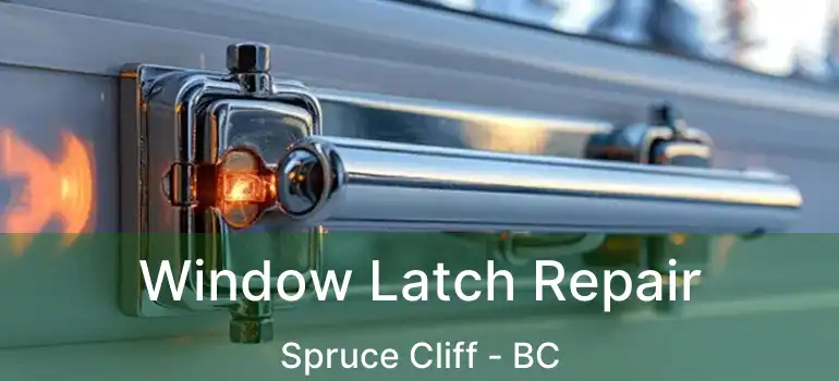 Window Latch Repair Spruce Cliff - BC
