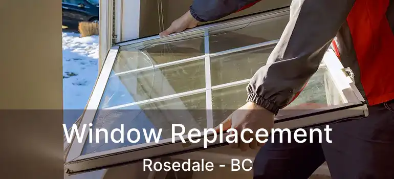 Window Replacement Rosedale - BC