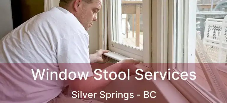Window Stool Services Silver Springs - BC