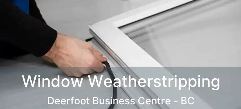 Window Weatherstripping Deerfoot Business Centre - BC
